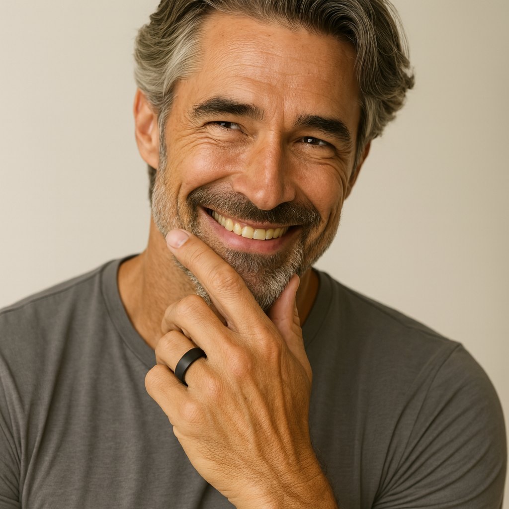 Hematros Hematite Ring