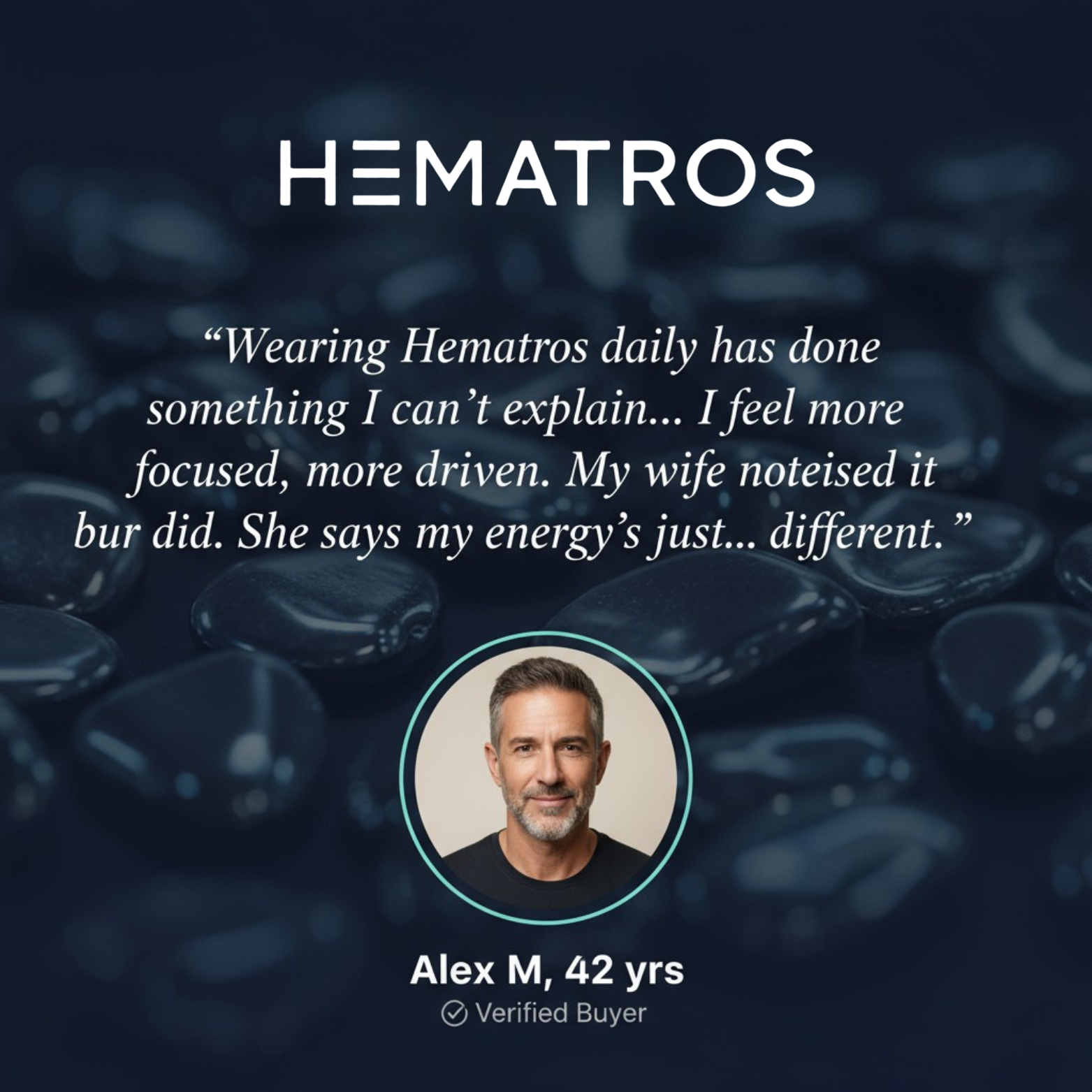 Hematros Hematite Bracelet