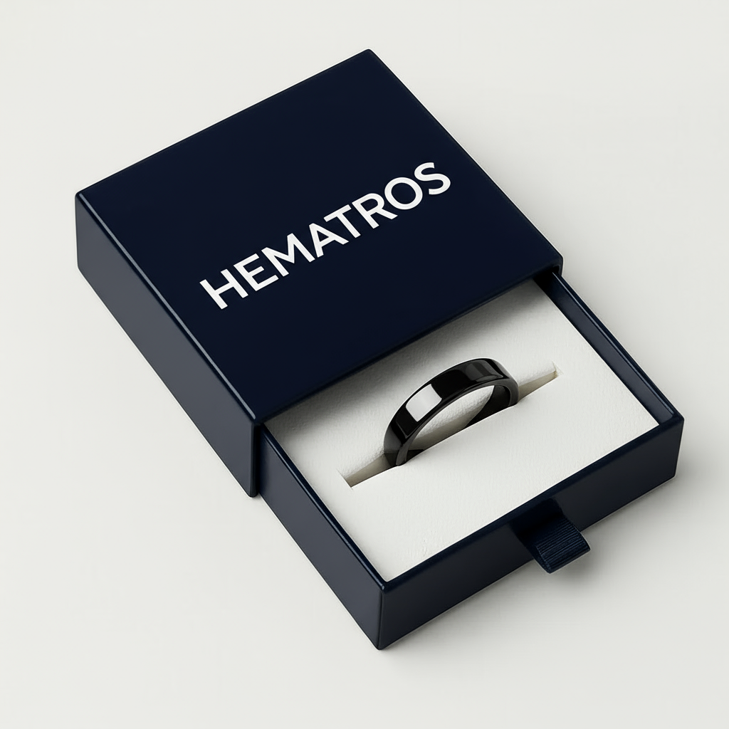 Hematros Hematite Ring